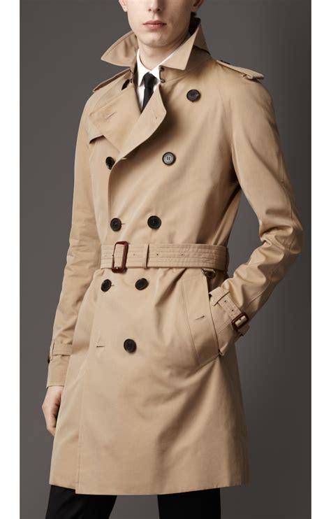 burberry mens 3 button coat|Trench Coats for Men .